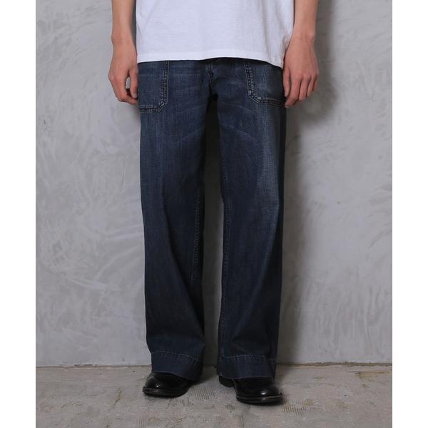 パンツ デニム ジーンズ メンズ USA COTTON DENIM　SAILOR PANTS