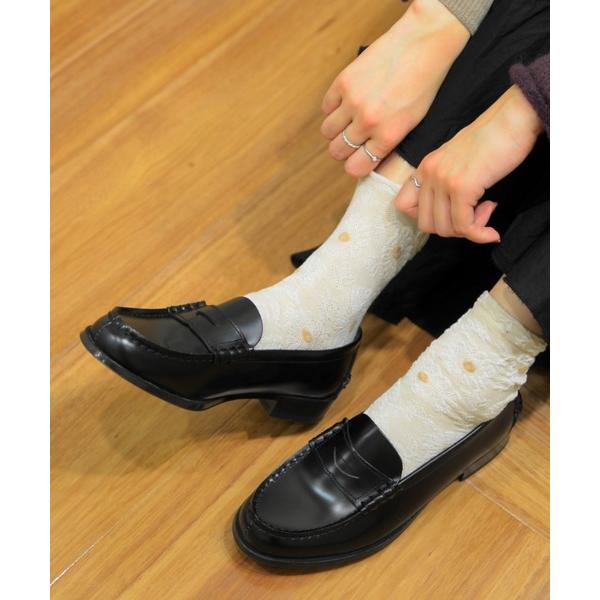 ローファー HARUTA 本革コインローファー 3E #3048 レディース