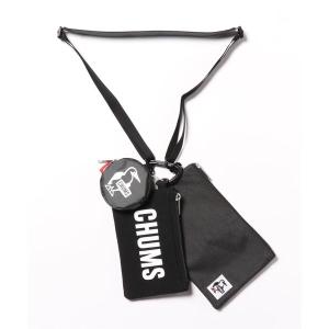 ショルダーバッグ 「CHUMS/チャムス」 3P Shoulder Pouch Sweat Nylon メンズ レディース