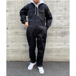 AVIREX 】アビレックス長袖オールインワンつなぎブラック ベルト M