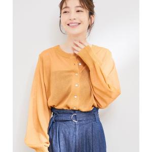 カーディガン シアーカーディガン