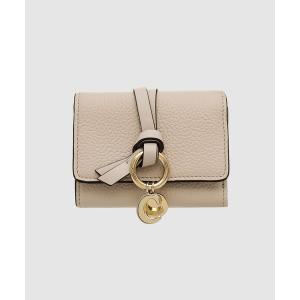 財布 ALPHABET / グレイン＆シャイニーカーフスキン トリフォールドウォレット MINI TRI FOLD