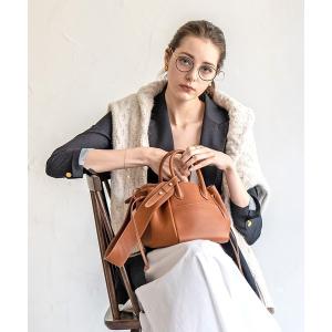 ハンドバッグ ラユーネ レディース 本革 テラコッタ