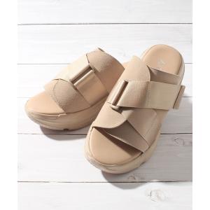 サンダル 「GERRY/ジェリー」スエードフラップサンダル　レディース レディース