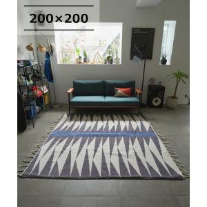 ラグ ラグマット レディース PITTSBURG RUG 200x200 ピッツバーグ ラグ｜zozo