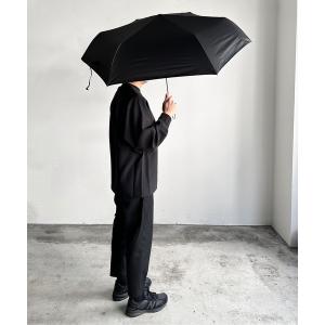 agnes b.（アニエスベー） デニム柄プリント晴雨兼用傘（折り畳み