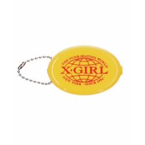 コインケース 札入れ レディース X-GIRL WORLD LOGO COIN CASE