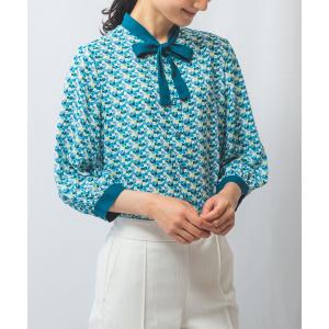 NARACAMICIE（ナラカミーチェ） ブラウス シャツ バブルドットシフォン