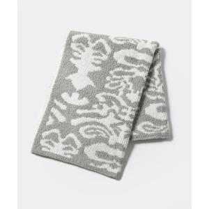 KASHWERE ★ カシウエア ダマスク ブランケット スレート/ホワイト Amazon｜kashwere (カシウエア) ブランケット BLANKET DAMASK