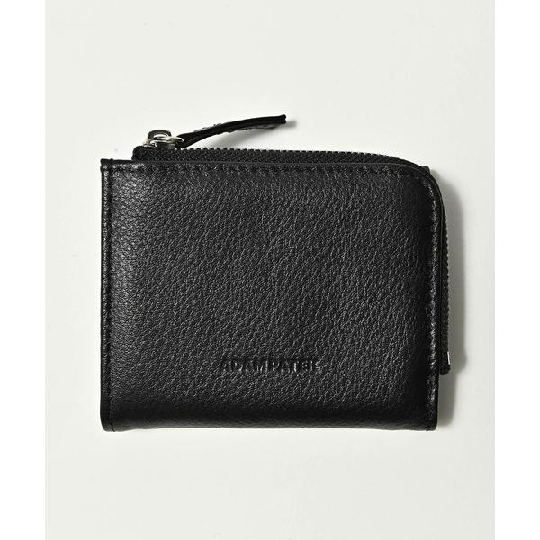 財布 ADAMPATEK / shrink leather mini wallet/レザーミニウォレ...