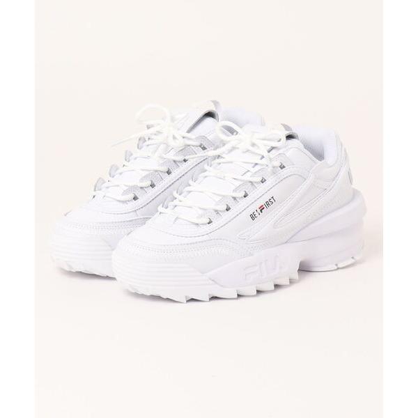 スニーカー レディース FILA フィラ DISRUPTOR 2 EXP×BE:FIRST レディー...