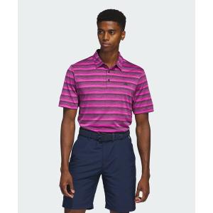 ポロシャツ メンズ グラデーションボーダー 半袖シャツ「adidas Golf/アディダスゴルフ」