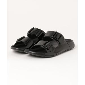 サンダルサンダル エコー サンダル フラット サンダル レディース 24.5 エコー ECCO シンプル サンダル フラット サンダル （PURE SILVER