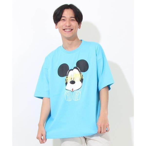 tシャツ Tシャツ レディース 親子お揃い 蓄光 ディズニーTシャツ 8024A