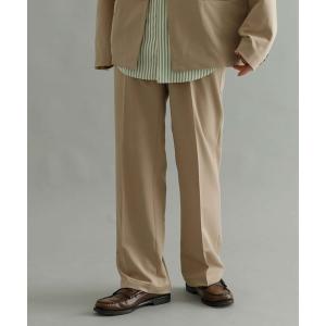 パンツ メンズ 「セットアップ対応」URBAN RESEARCH iD　ウーリーストレッチTWO TUCK SLACKS｜zozo