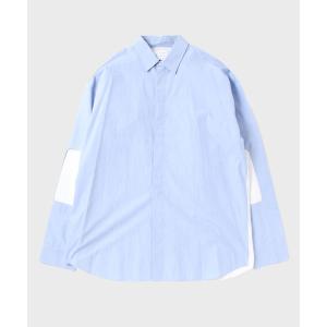 メンズ シャツ ブラウス 「 MISTERGENTLEMAN/ミスタージェントルマン」CUT OUT SLEEVE SHIRT｜zozo