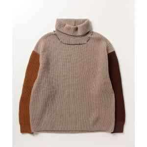 メンズ ニット OVERSIZED CHANGEOVER HI-NECK KNIT｜zozo