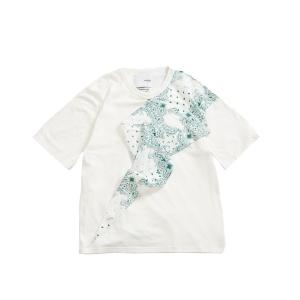 tシャツ Tシャツ メンズ 「yoshiokubo/ヨシオクボ」PAISLEY SCARF S/S T｜zozo