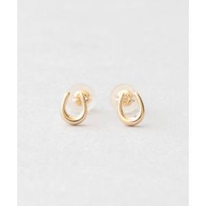 Jouete（ジュエッテ） ピアス K10YG ブラウンダイヤモンド ピアス