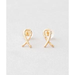 Jouete（ジュエッテ） ピアス K10YG ブラウンダイヤモンド ピアス