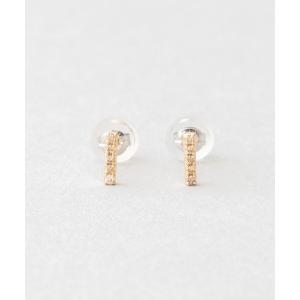Jouete（ジュエッテ） ピアス K10YG ブラウンダイヤモンド ピアス