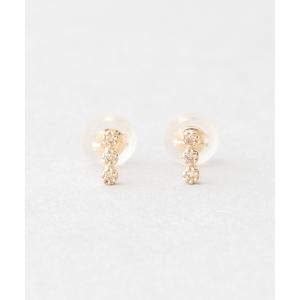 Jouete（ジュエッテ） ピアス K10YG ダイヤモンド ピアス レディース