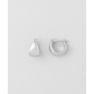 Jewel closet by L&Co. ピアス Pt900 フープピアス 1mm幅×10mm