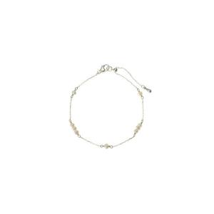 ete（エテ） ブレスレット K10YG パール ステーション ブレスレット