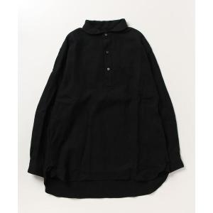 suzuki takayuki（スズキタカユキ） シャツ standing-collar pullover