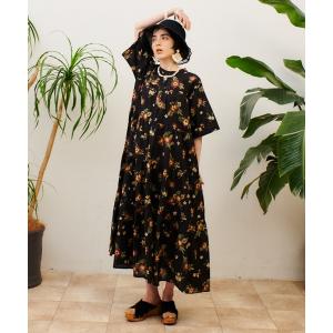 ワンピース オリジナルプリントリゾートワンピース