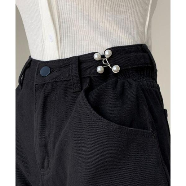 ベルト ウエスト調整バックル/クリップ2個セット レディース