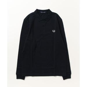 FRED PERRY（フレッドペリー） ニット ポロシャツ 長袖 FRED PERRY