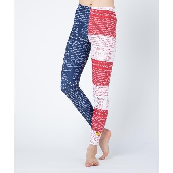 レギンス スパッツ 「Loudmouth:ラウドマウス」レディースプリント柄ロングスパッツ　ゴルフ ...