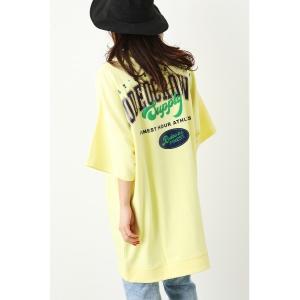 ワンピース BACK ICONスウェットワンピース レディース