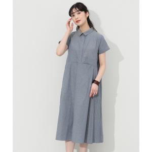 ワンピース レディース BEAMS HEART / ピンタック シャツワンピース｜ZOZOTOWN Yahoo!店