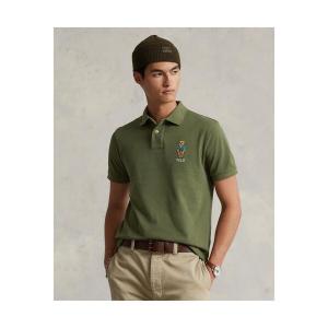 ポロシャツ カスタム スリム フィット Polo ベア ポロシャツ