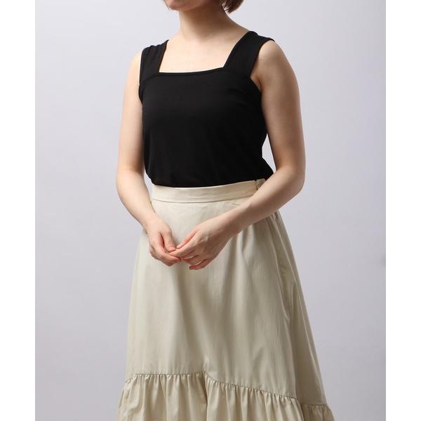 キャミソール PAGE ONE 日本製しっとりインナーキャミソール