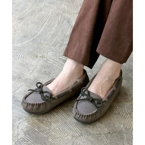 シューズ モカシン デッキシューズ  ミネトンカ　 KIMMY/キミー　ファーモカシン