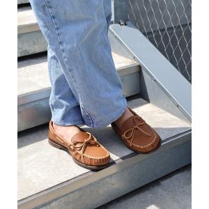 デッキシューズ 「MINNETONKA/ミネトンカ」 CAMP MOC /  キャンプモカシン メンズ
