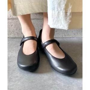 パンプス 「3E/日本製/本革/軽量/227g」ベルト付きパンプス