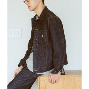 デニムジャケット gジャン 「OMNIGOD mens / オムニゴッド」 14ozセルヴィッジデニム サードタイプジャケット メンズ