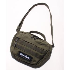 ショルダーバッグ 「WILD THINGS/ワイルドシングス」ワンポイントロゴ ショルダーバッグ メンズ レディース