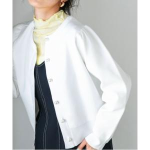 カーディガン LB.04/WEB限定 ライトスポンディッシュパールボタンカーディガン