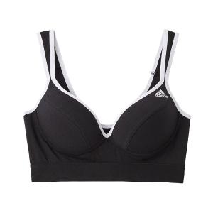 adidas/アディダス スポーツブラ モールドカップで胸元キレイ