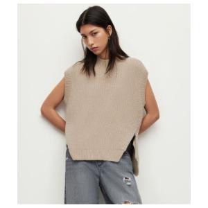 ベスト ジレ CASTEL ASYMMETRIC ZIP TANK | CASTEL アシンメトリー ジップ タンク レディース