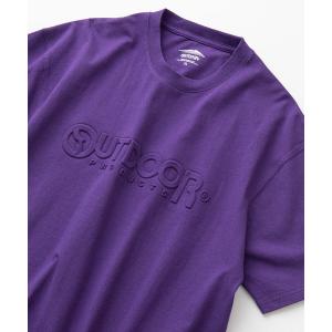 tシャツ Tシャツ メンズ 「OUTDOOR PRODUCTS/アウトドアプロダクツ」エンボスロゴ　同色プリント　ルーズシルエット　ビッグシルエット　｜ZOZOTOWN Yahoo!店