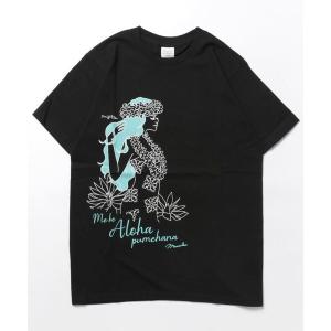 tシャツ Tシャツ レディース 「Maunaloa」Mighty Su レイTシャツ