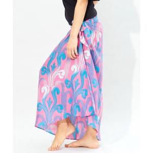 スカート レディース 「Maunaloa」グラデクラウンパレオスカート｜ZOZOTOWN Yahoo!店