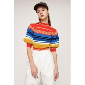 SLY ニット セーター MULTI BORDER KNIT TOPS マルチボーダー SLY ニット セーター MULTI BORDER KNIT TOPS マルチボーダー