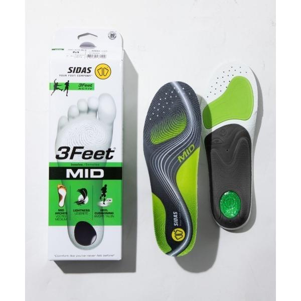 インソール SIDAS 3 FEET ACTIV' MID INSOLE RUNNING 　シダス ...